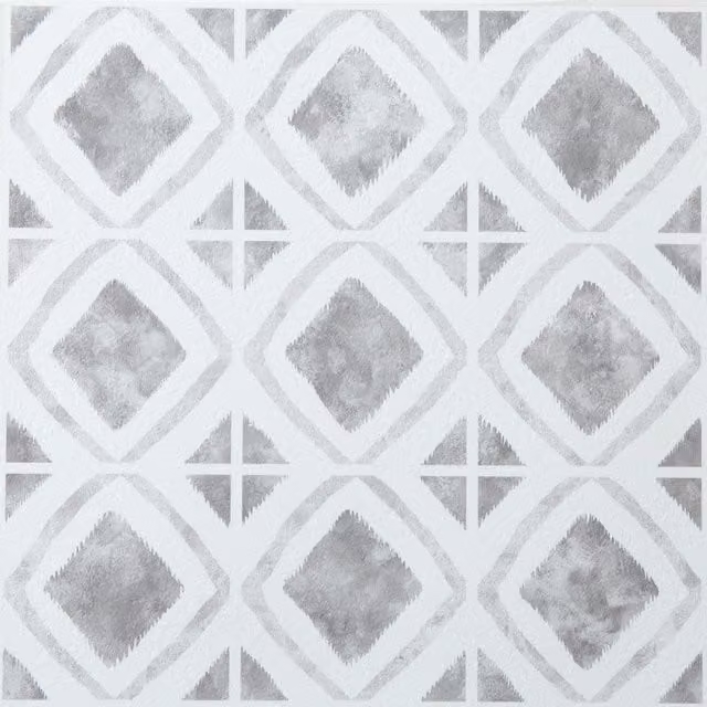d-c-fix Ethnic Self-Adhesive Vinyl Floor Tiles, Grey, 1sqm