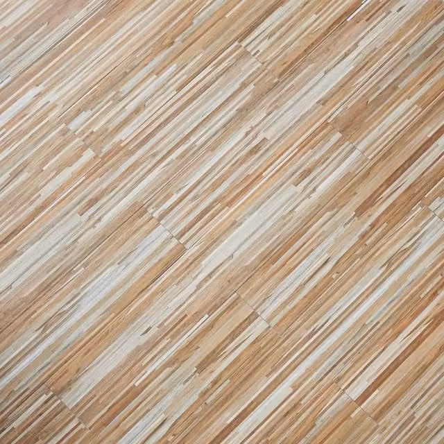 Novecrafto Self Adhesive Wood Look Vinyl Floor Planks, 10 Pack, Beige and Grey, Cover 1.39m²