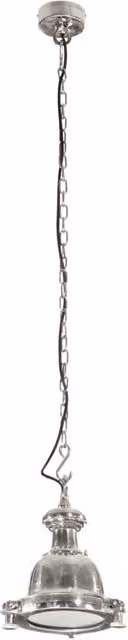 Berkfield Home Silver Aluminium Pendant Lighting, W/D/H: 25 x 25 x 136 cm