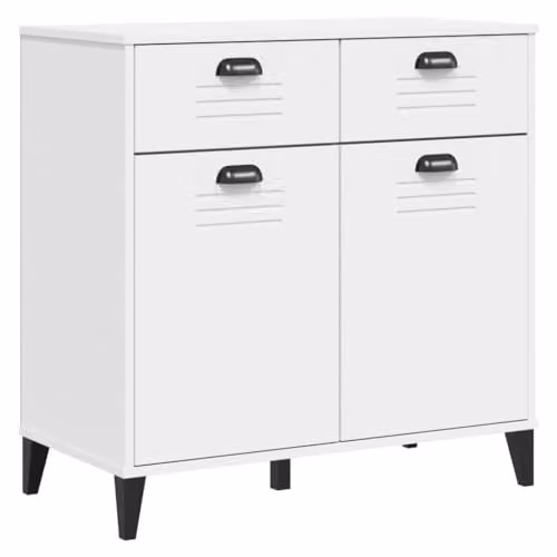 vidaXL VIKEN White Sideboard in Engineered Wood W/D/H: 80 x 40 x 80 cm – 1