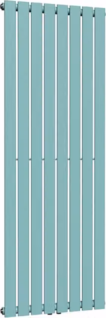 Lux Heat Caribbean Sea Coloured Vertical Radiator, H 160 cm x W 56 cm