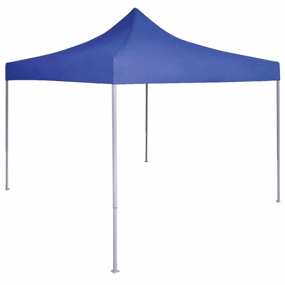 Berkfield Home Professional Folding Party Tent, Blue, W: 200 cm, D: 200 cm – 2