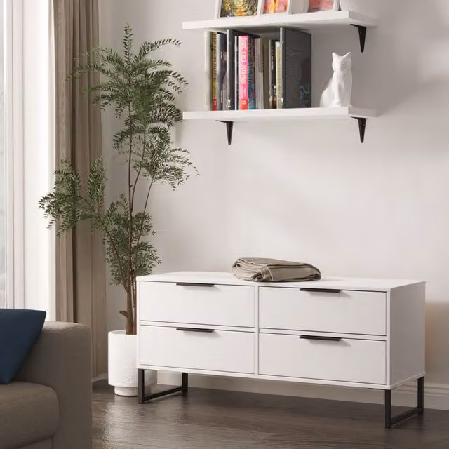 Ready Assembled 2 U Tamworth XXL Coffee Table in White