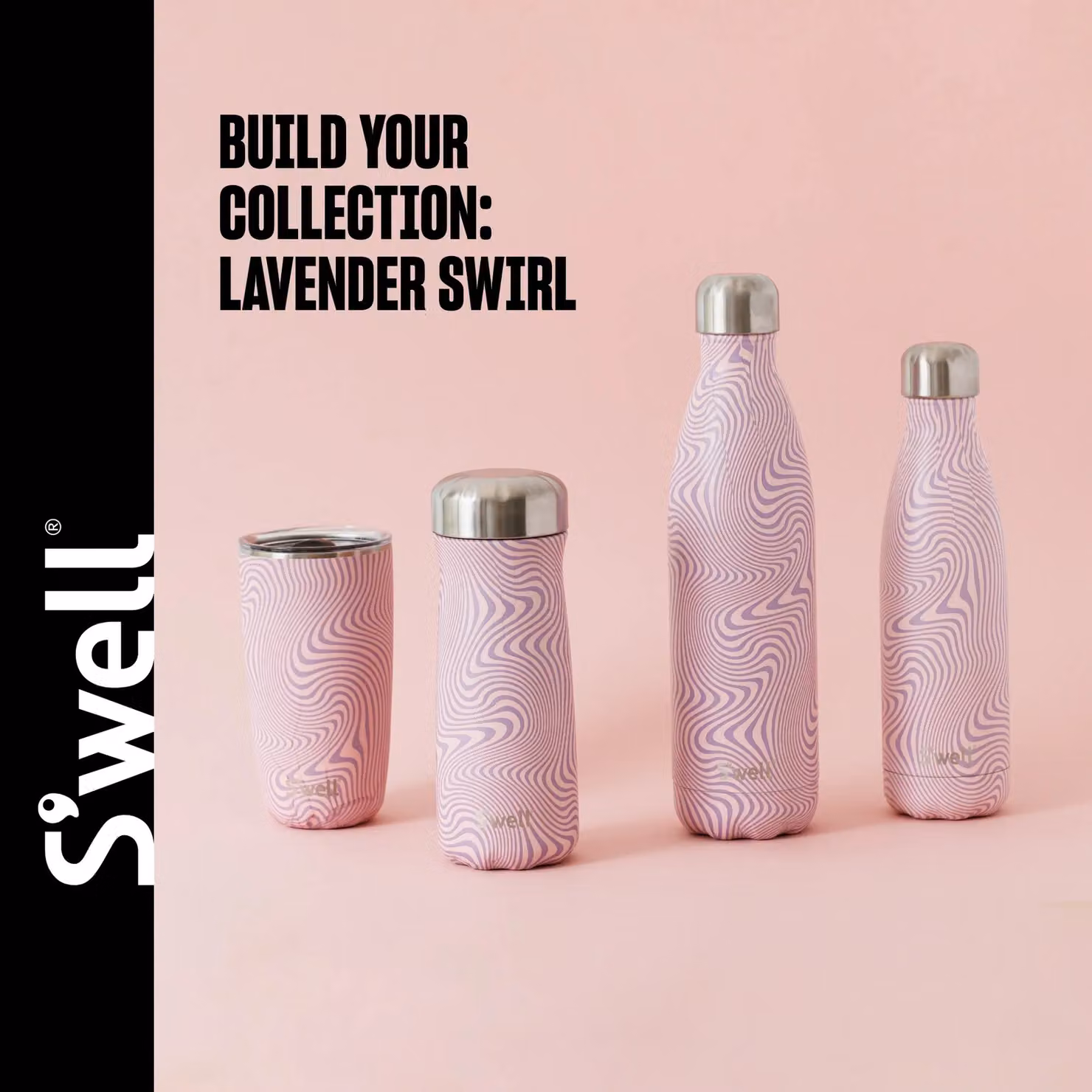 S'well Stainless Steel Reusable Water Bottle, 750ml, Purple and Pink, Vacuum Insulated and BPA Free – 3