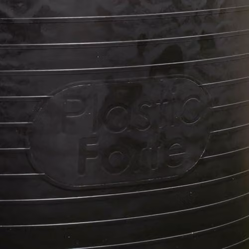 Samuel Alexander Black Plastic Tub Bucket with Carry Handles, W: 38 cm, D: 45 cm – 2