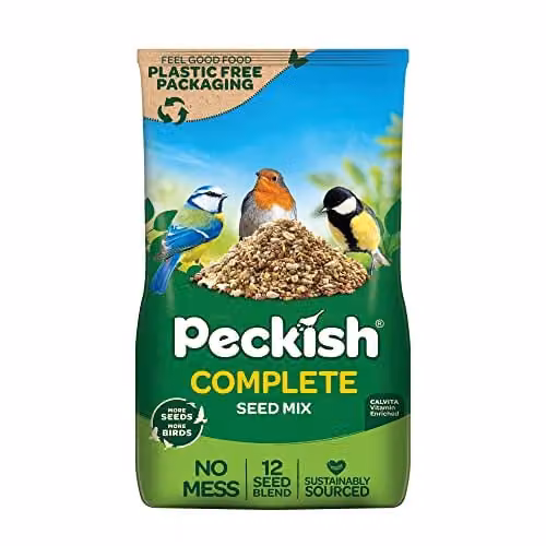 Peckish Complete Seed and Nut Mix for Wild Birds, 1.7kg, Green