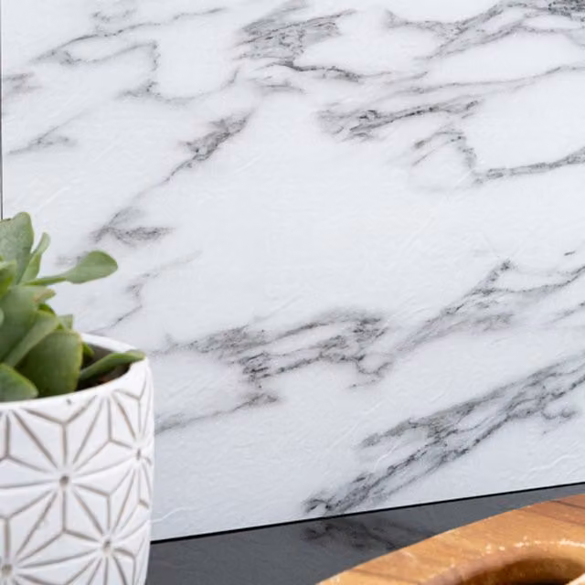 d-c-fix Marble Look Self Adhesive Geometric Wall Tiles in Grey and White