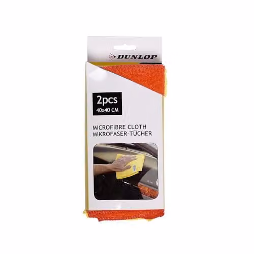 Dunlop Black Microfibre Cloth for Leather and Car Care – 4