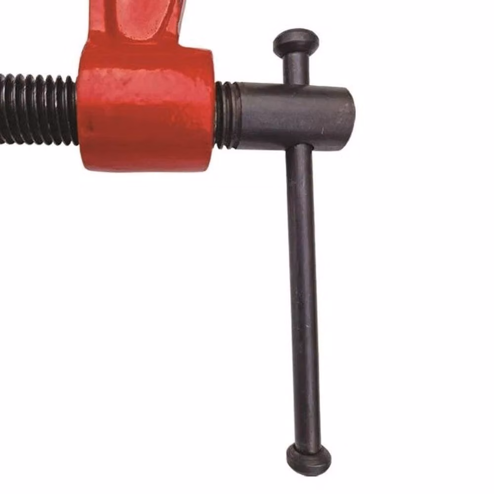 NESTLUNE Heavy Duty Cast Iron G Clamp 10 inch 250mm in Red – 3
