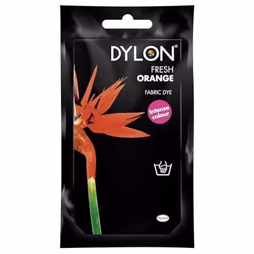 Dylon Hand Fabric Dye, Fresh Orange, 50 g – 2
