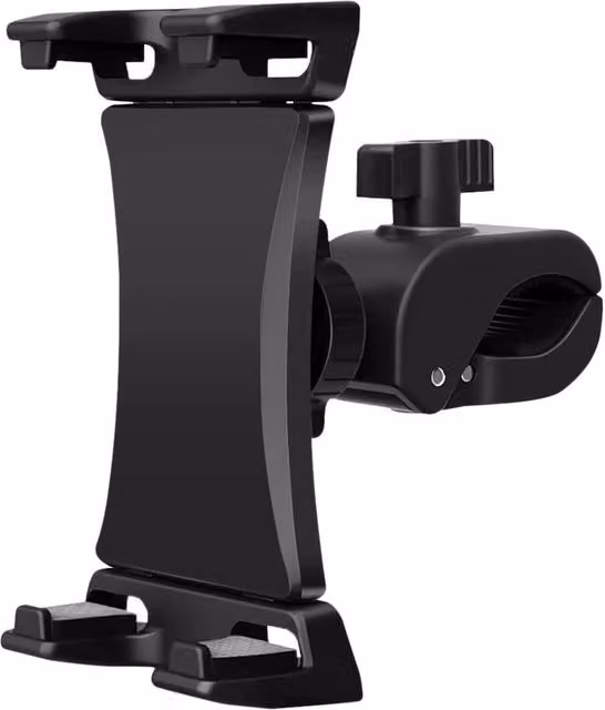 NESTLUNE 360 Degree Bicycle Handlebar Phone and Tablet Mount in Black – 1