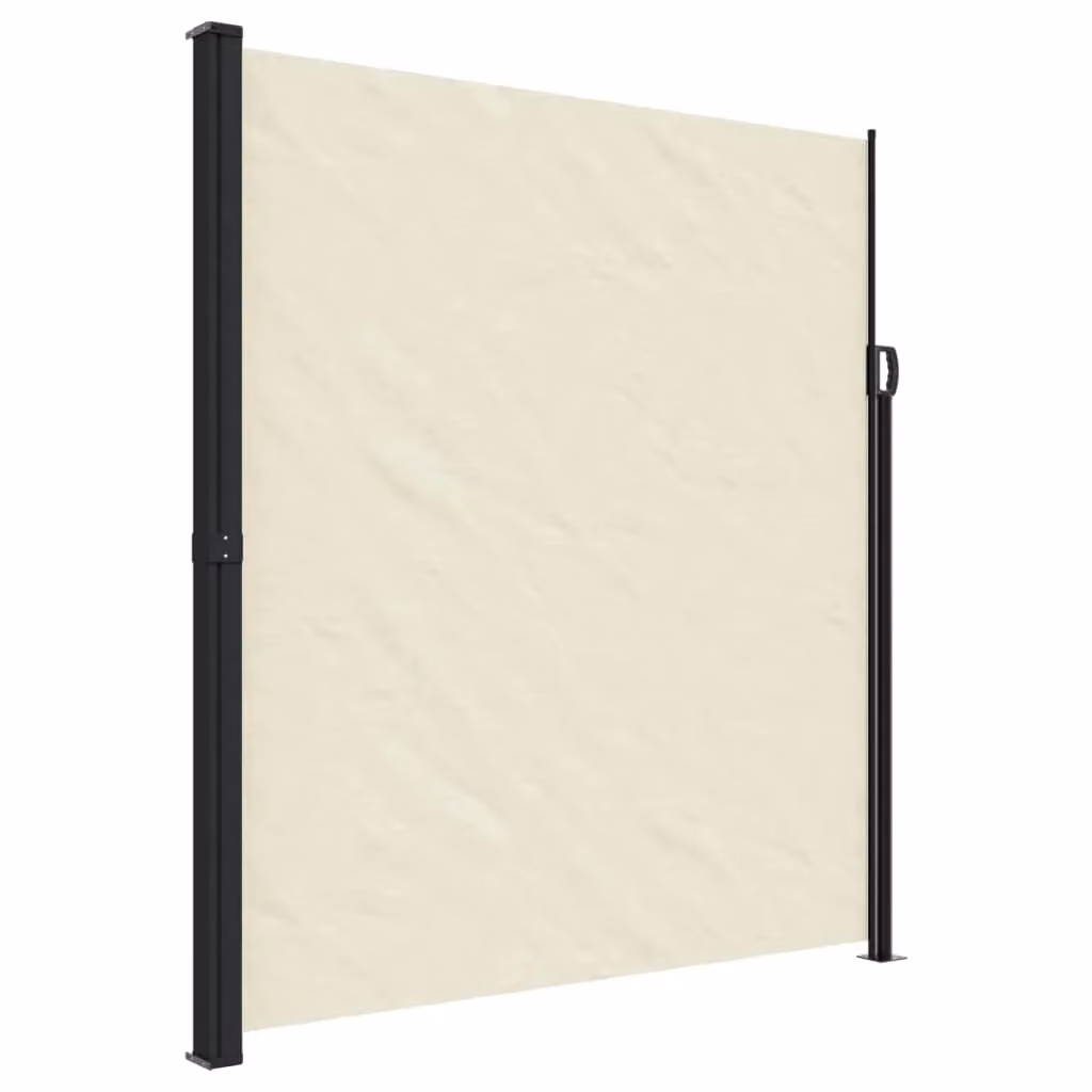 Berkfield Home Retractable Side Awning in Beige Polyester, W/H: 220 x 300 cm – 2