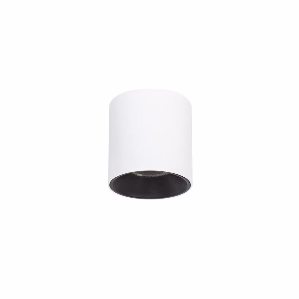 Netlighting Altisma LED Surface Mounted Cylinder Downlight in White or Black, Warm White – 2