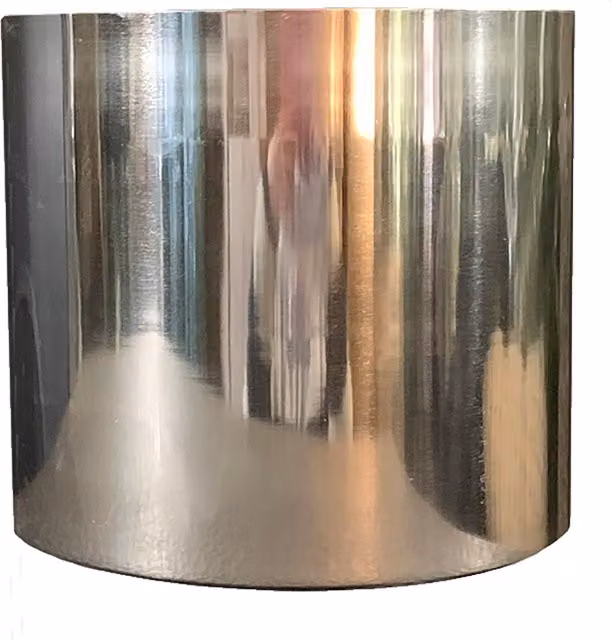 Leaf Metal Tabletop Planter in Silver or Gold, W/D/H: 20 x 18 x 1 x cm – 3
