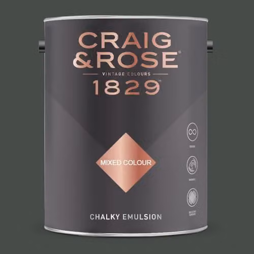 Craig & Rose 1829 Paint Stop Chalky Matt Emulsion in Angelica, 5 l