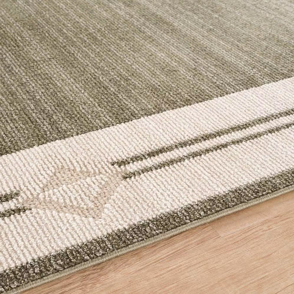 Livabliss Fifth Avenue Gilded Border Rug in Grey, W/D: 153 x 220 cm – 3