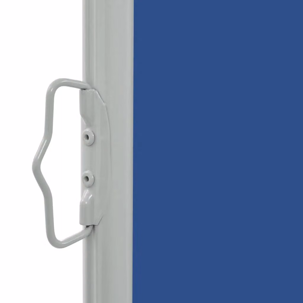 Berkfield Home Blue Retractable Side Awning with Manual Pull Mechanism, W/D/H: 300 x 140 cm – 3