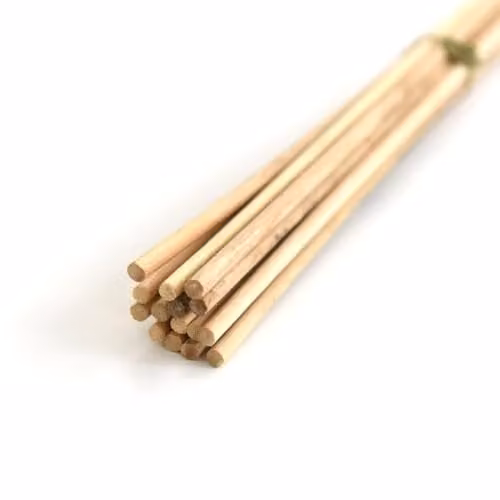 Thompson and Morgan Bamboo Plant Support Canes, Multicolour, 10 Pack, Height: 30 cm – 1
