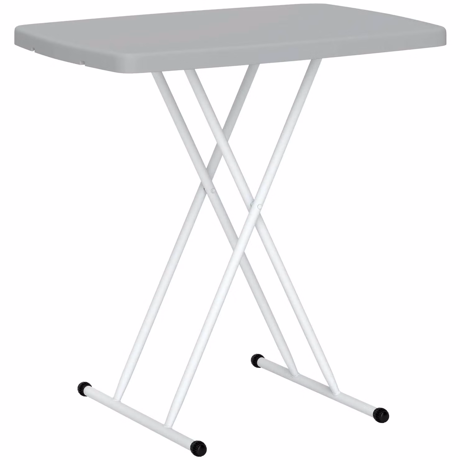 OUTSUNNY Height Adjustable Folding Coffee Table in Charcoal Grey – 2