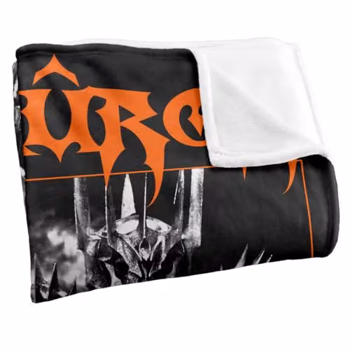 Warner Bros. Lord of the Rings Sauron Silky Touch Super Soft Fleece Throw Blanket, Multicolour, W/D/H: 127.0 x 152.4 x 1.0 cm – 2