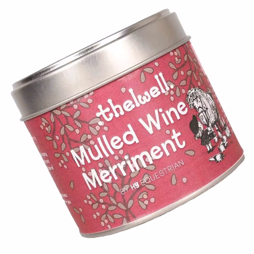 Hy Thelwell Collection Mulled Wine Merriment Pink Tabletop Candle – 2
