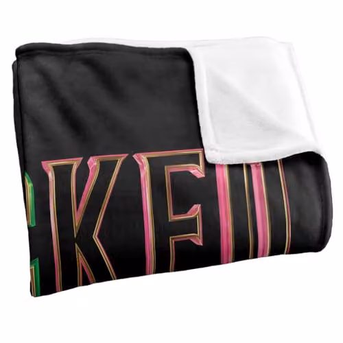 NBCU Wicked Movie Logo Silky Touch Super Soft Fleece Throw Blanket, Multicolour, W: 91 cm, D: 147 cm – 5