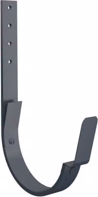 Lindab Flex-Fit Half Round Steel Gutter Angle Rafter Bracket, 180mm, Grey
