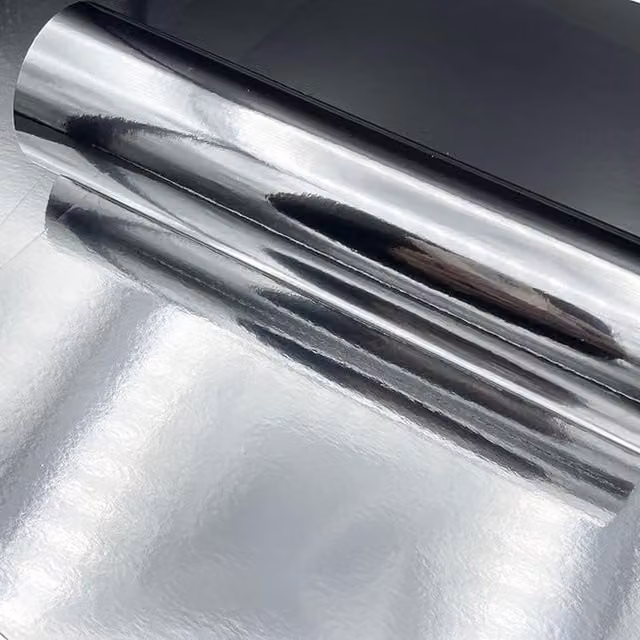 Mirri Pack of 5 Glossy Silver Grey A4 Construction Paper