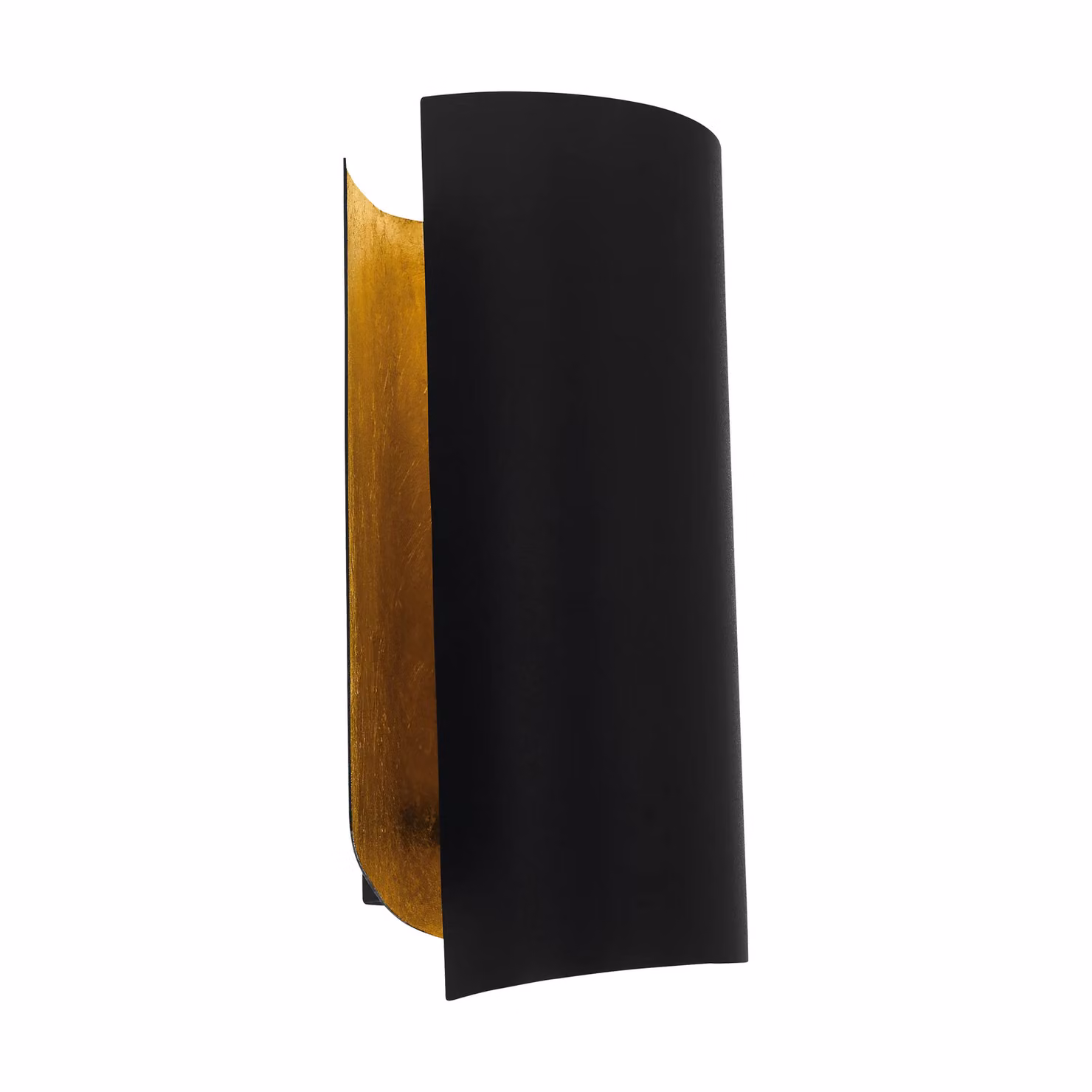 Eglo Falicetto Modern Metal Wall Light in Black and Gold/Brass – 2