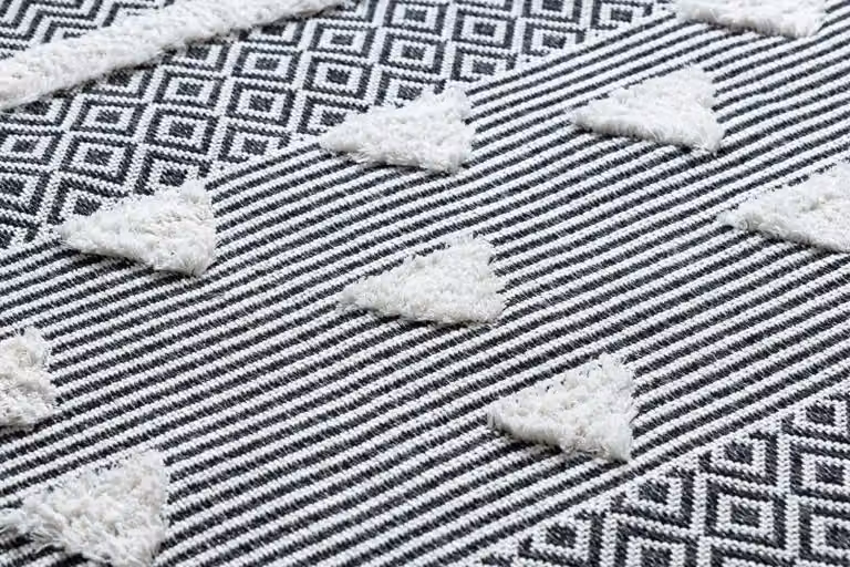 RugsX Moroc Moroccan Rug in Yellow, W: 155 cm, D: 220 cm