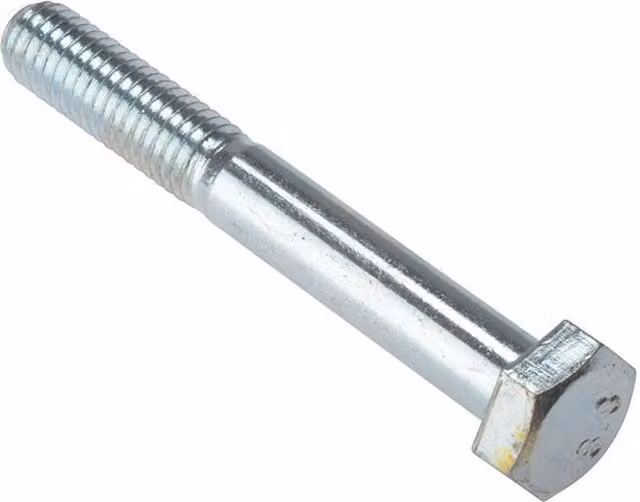 Forgefix High Tensile 8.8 Hex Steel Bolts, Galvanised, Silver/Multicolour
