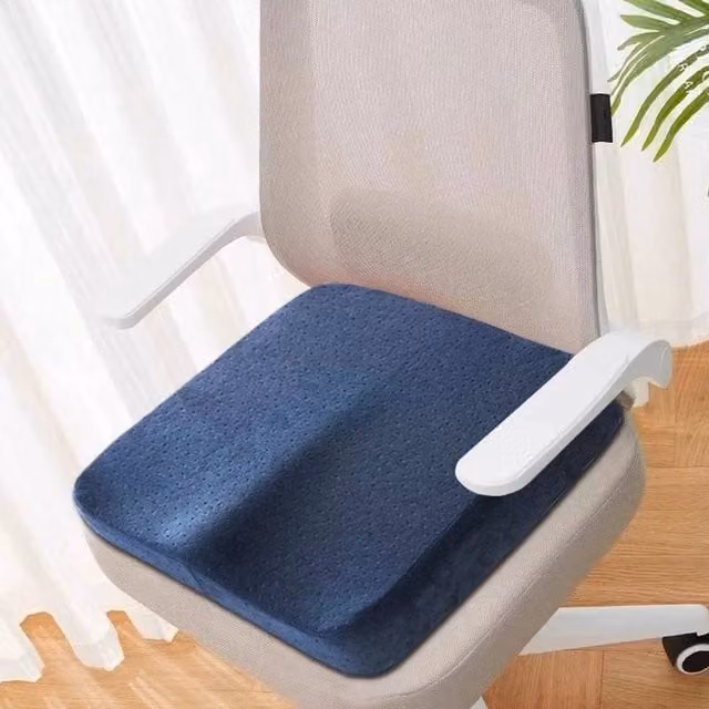 FORGEVIO Memory Foam Seat Cushion for Adults, Blue