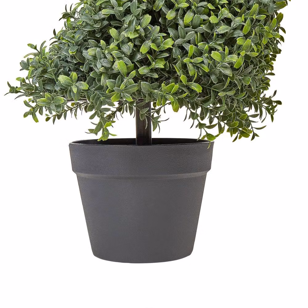 Wyld and Coco 158 cm Green Spiral Artificial Tree with Metal Core – 4
