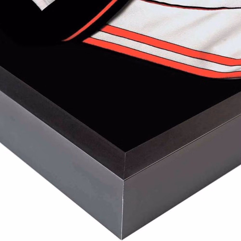 Nielsen Design Football Shirt Display Frame in Matt Black Aluminium, W: 70 cm, H: 90 cm – 2
