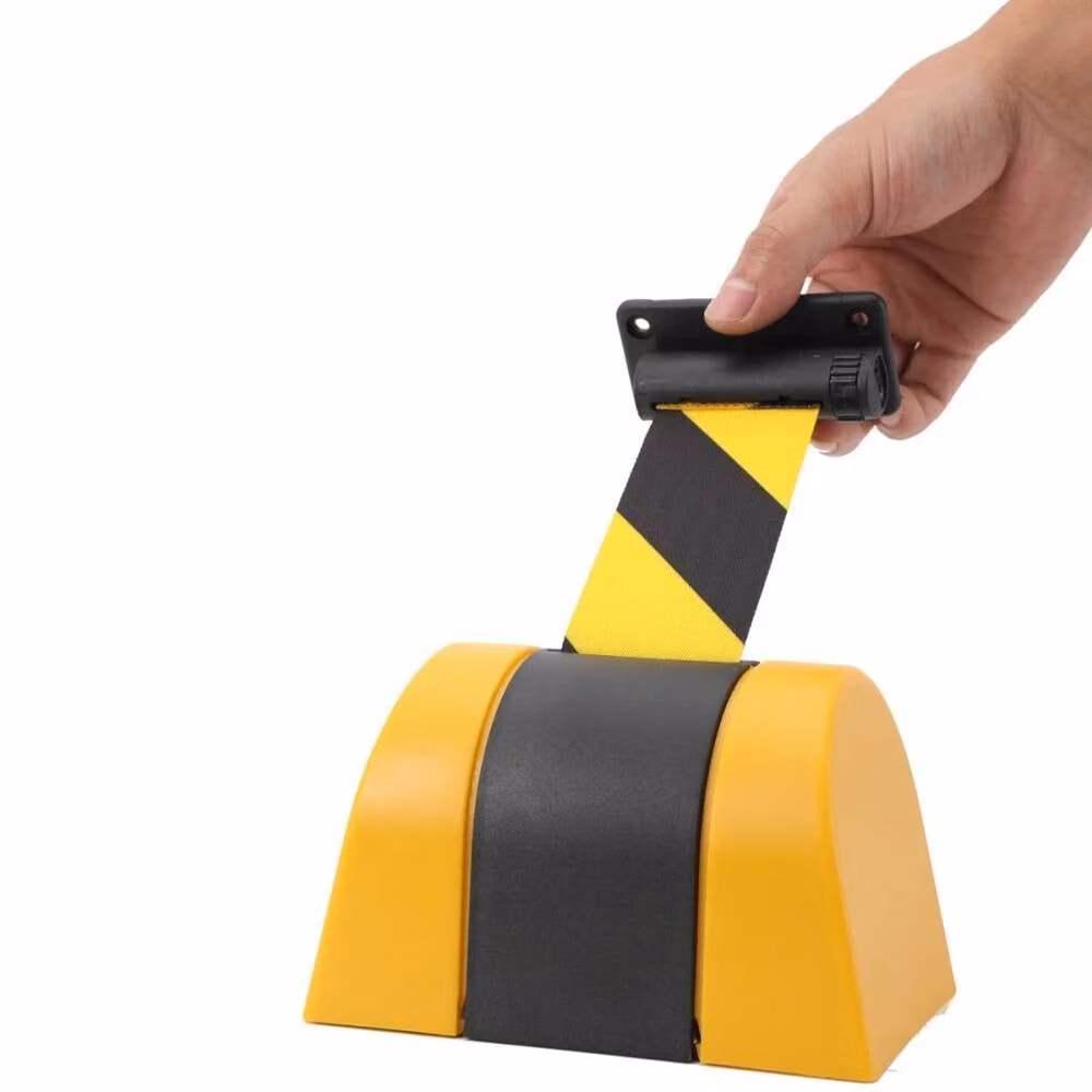 NESTLUNE Yellow and Black Hazard Warning Barrier Tape, W/H: 1000 x 5.2 cm – 2