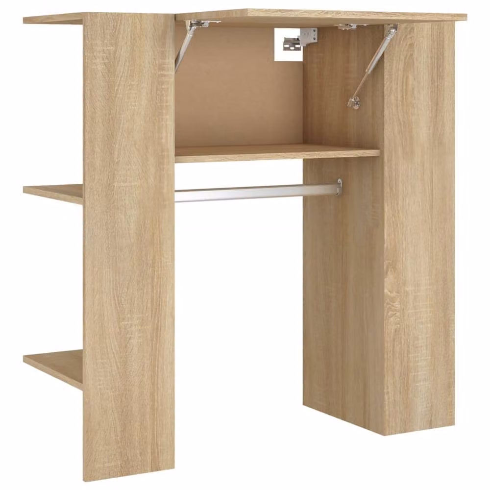 Berkfield Home Sonoma Oak Hallway Cabinet in Light Brown, W/D/H: 97.5 x 37 x 99 cm – 2