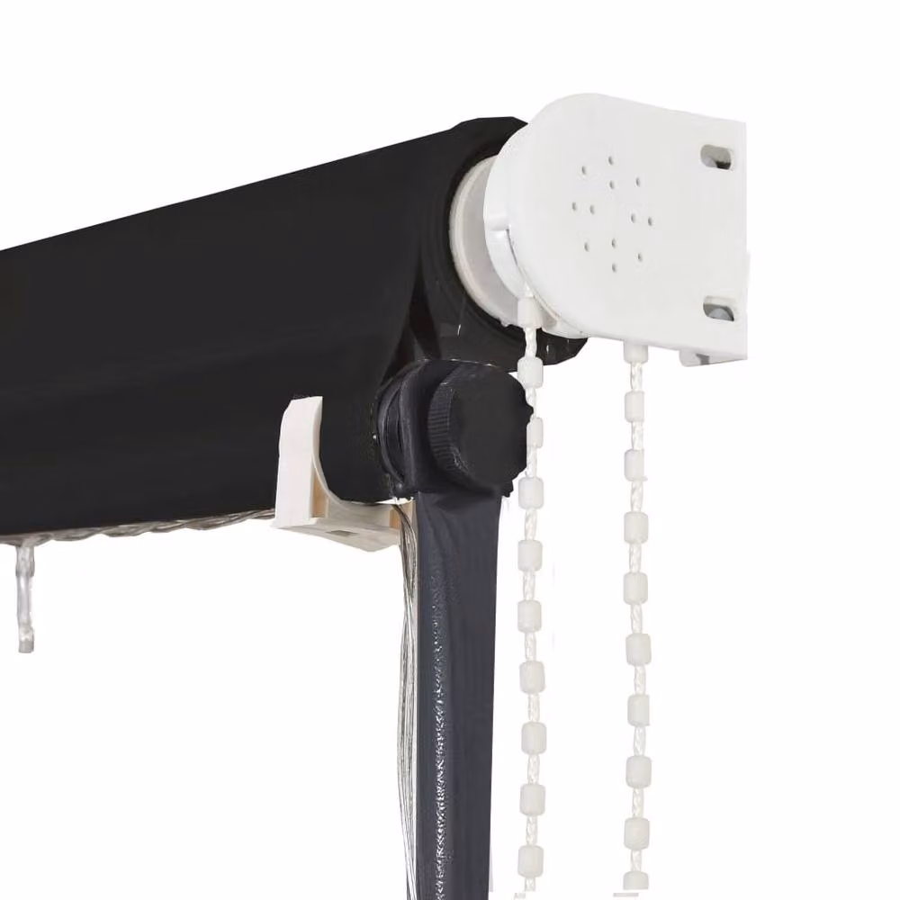 Berkfield Home Retractable Manual Awning with LED, Anthracite and Black, W/D/H: 250 x 150 cm – 4