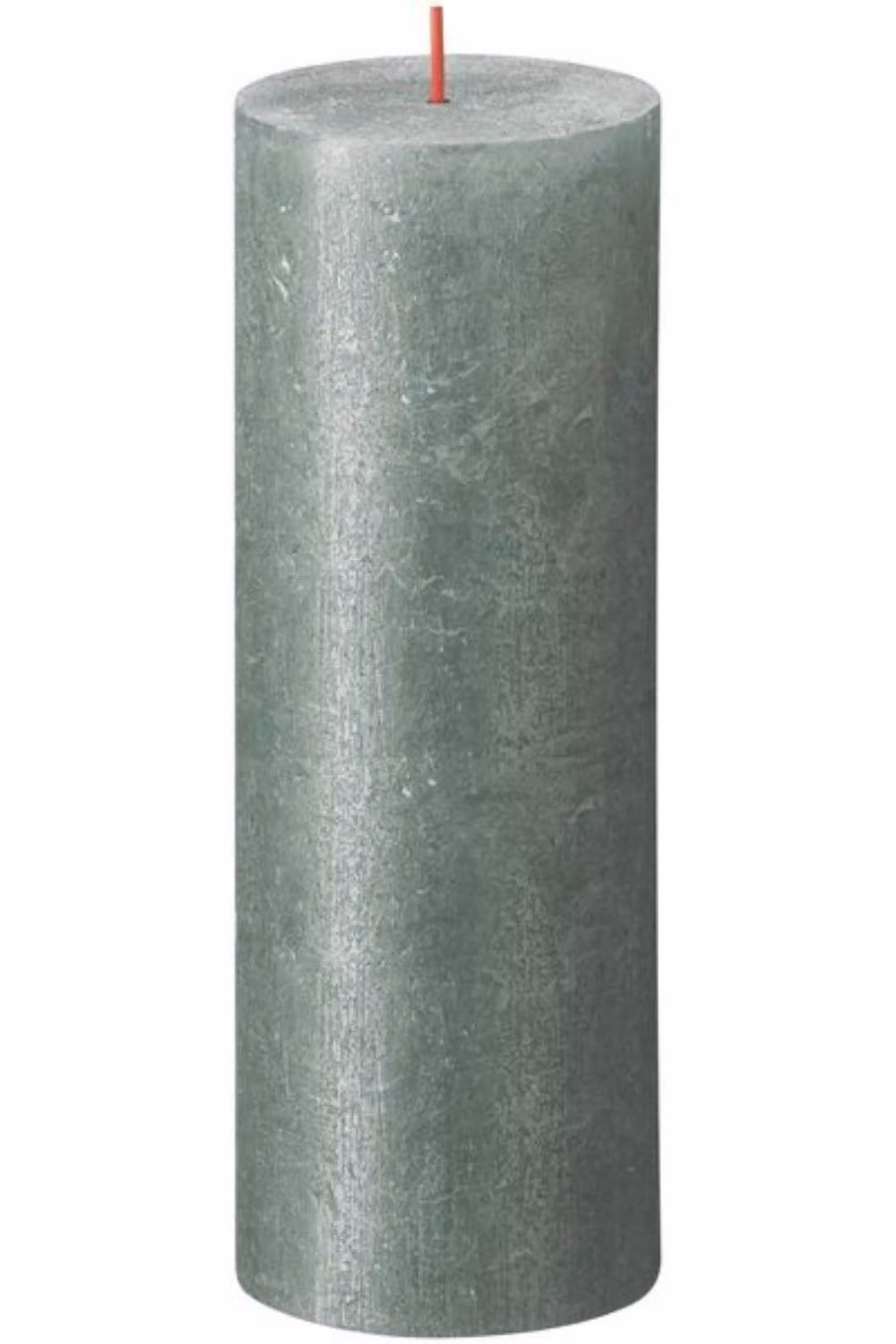 Bolsius Rustic Shimmer Metallic Blue and Green Pillar Candle, H 19.0 cm x W 6.8 cm x D 6.8 cm – 2