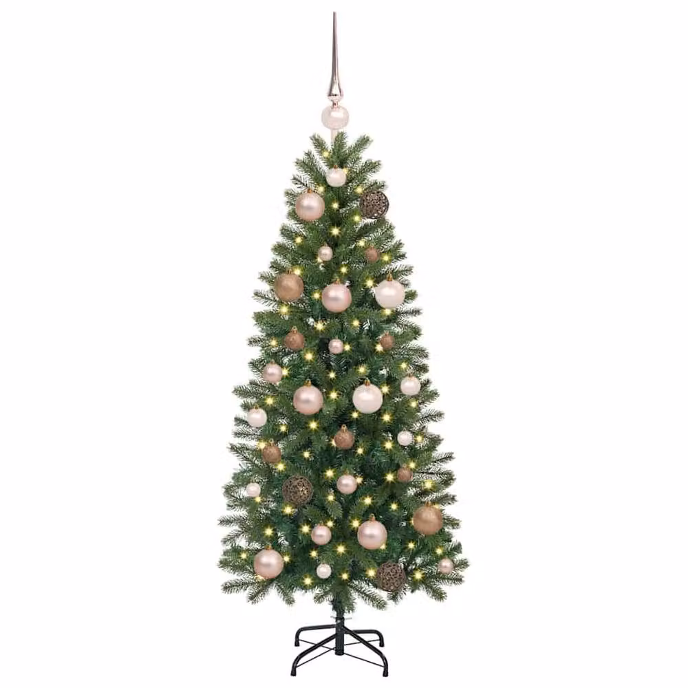 Berkfield Home Artificial Green Christmas Tree with 150 LEDs, Height: 120 cm – 3