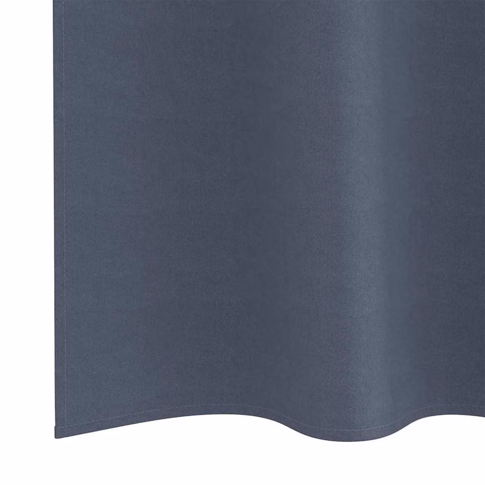 Berkfield Home Modern Anthracite Grey Polyester Eyelet Curtains, 2 Pack, H 225 x W 140 cm – 5