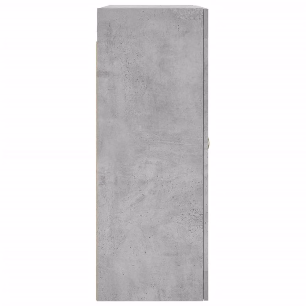 Berkfield Home Wall Mounted Cabinets with Glass Doors, 2 Pack, Grey – 4