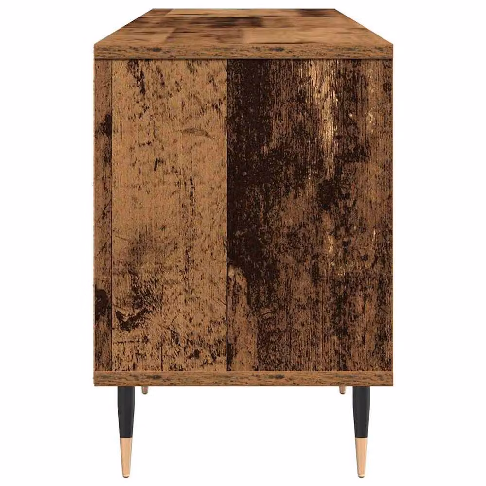 Berkfield Home Rustic Old Wood TV Cabinet in Brown, W/D/H: 150 x 30 x 44.5 cm – 4