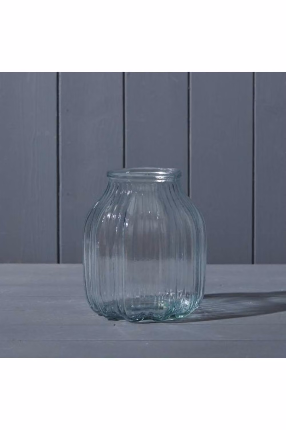 KDMD Classic Round Transparent Glass Tabletop Vase – 2