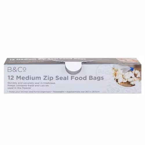 VFM e-Store Airtight and Leakproof Sandwich Bags, Transparent, W: 5 cm, H: 28 cm – 1