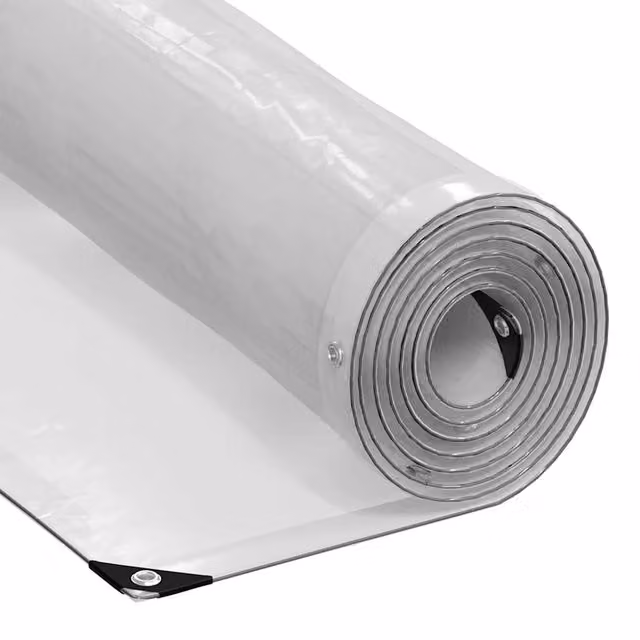 Berkfield Home Polyethylene Plant Cover with Eyelets, W: 6 m, D: 3 m – 1