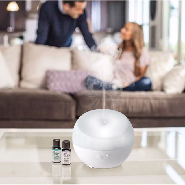 HoMedics Ellia Colour Changing Dream Electric Aroma Diffuser - White