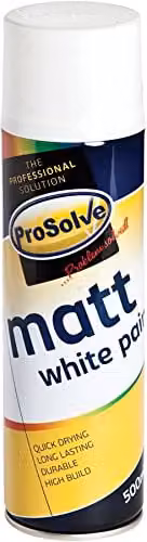 Prosolve Matt White All Purpose Paint, 500 ml