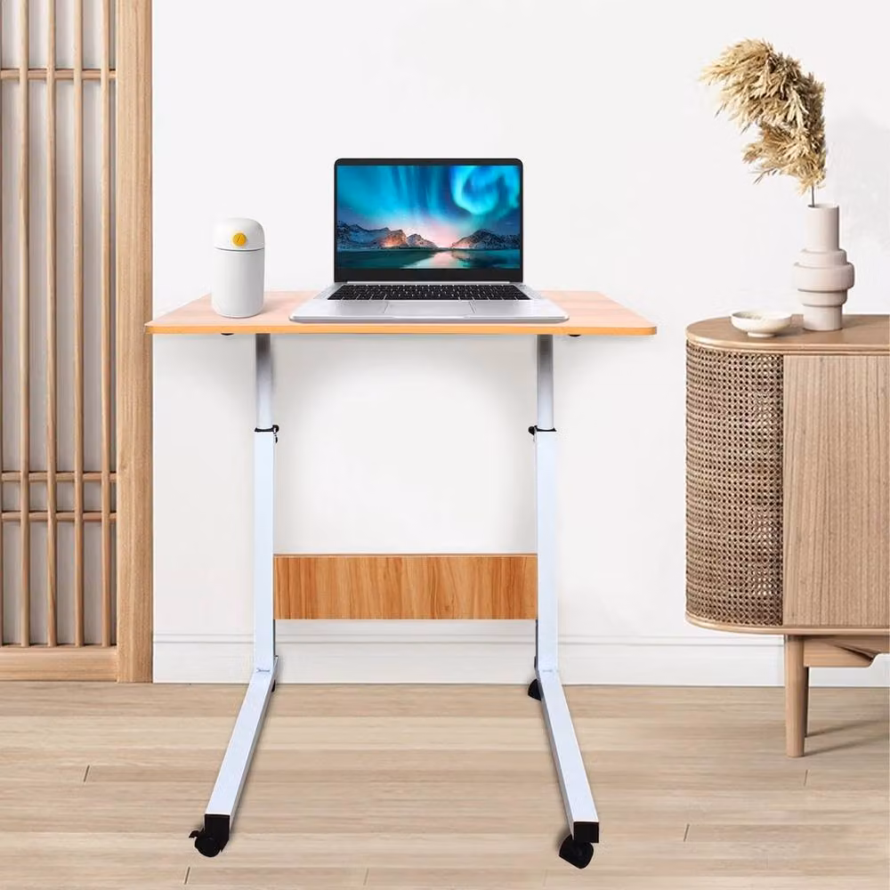 Havendro C Shape Side Table and Coffee Storage Table in Brown – 2
