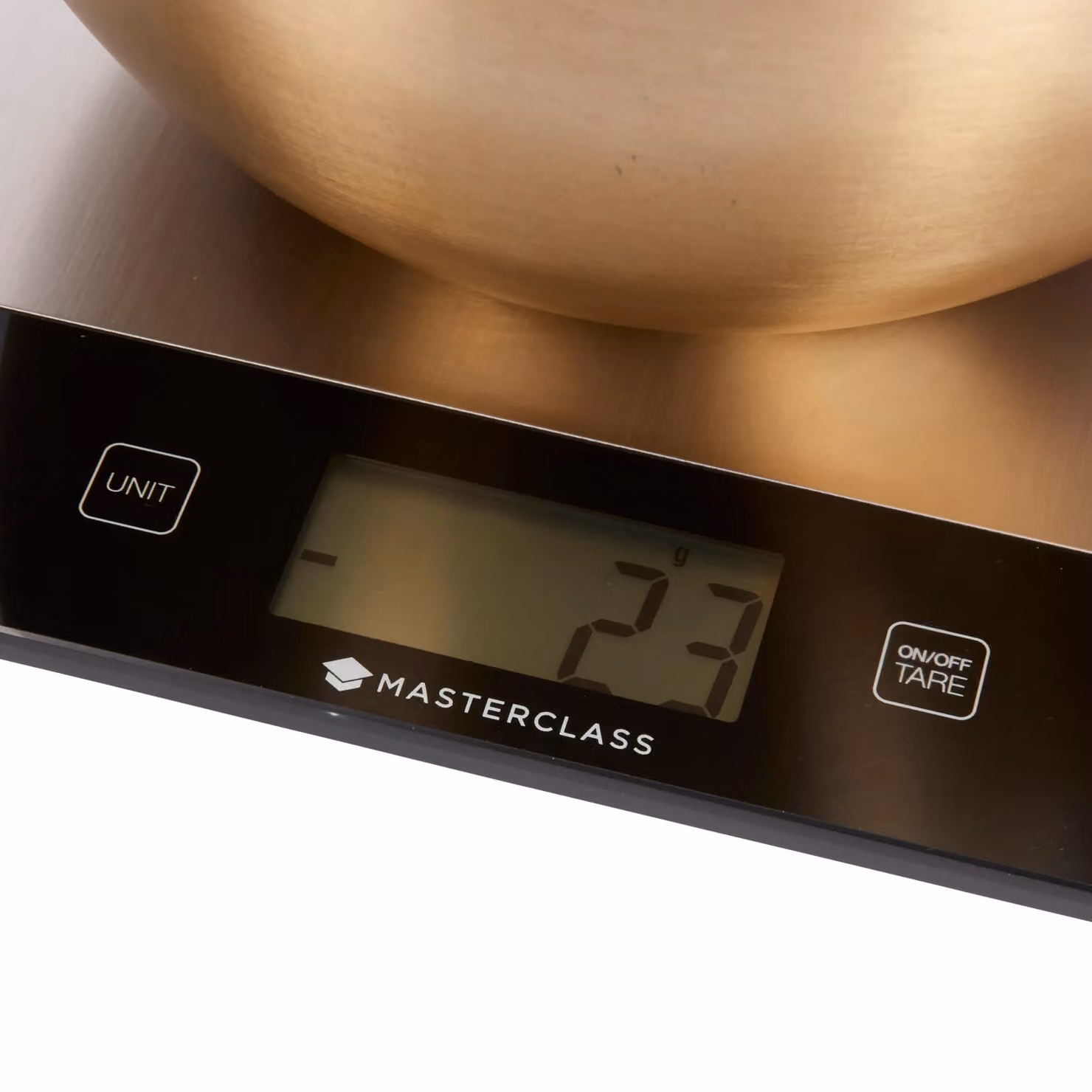 MasterClass Digital Kitchen Scales for Dry and Liquid Ingredients in Silver and Black with 5 kg Capacity – 6