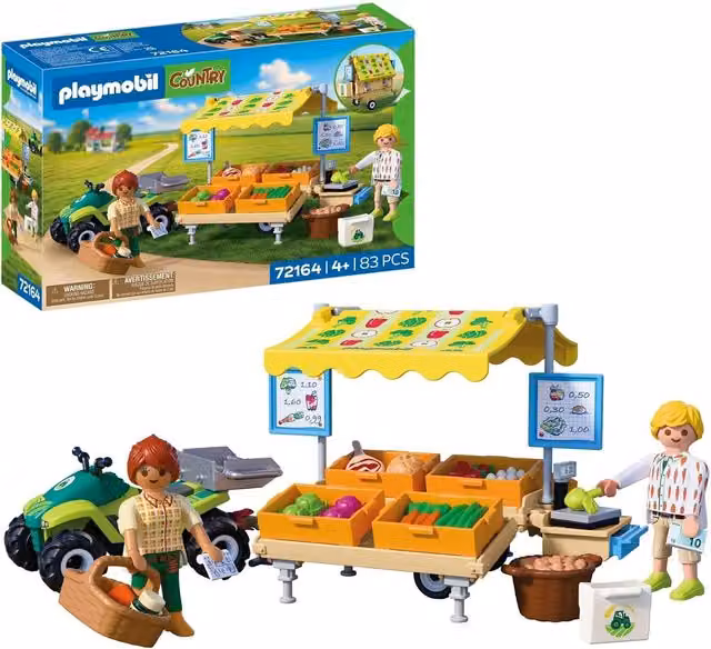 Playmobil Farm Stand Multicolour Playset